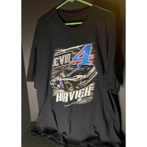 Kevin Harvick Stewart-Haas Racing Mustang Black Mens 3XL Tee T-Shirt